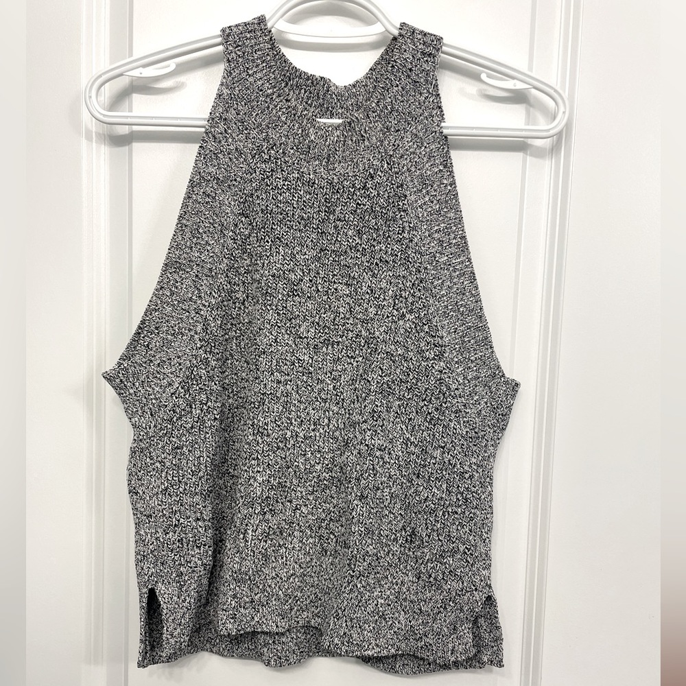Aritzia Gray Knit Tank Top